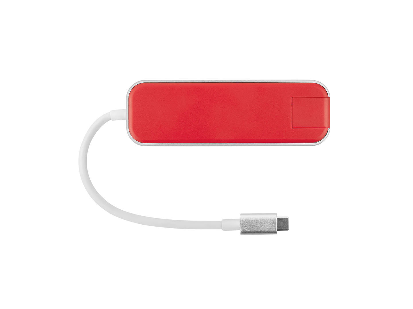 Type-C Chronos Red СЕТЕВОЙ АДАПТЕР С 3 ПОРТАМИ USB 3.0
